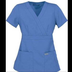 Grey’s Anatomy Light Blue Scrub Top